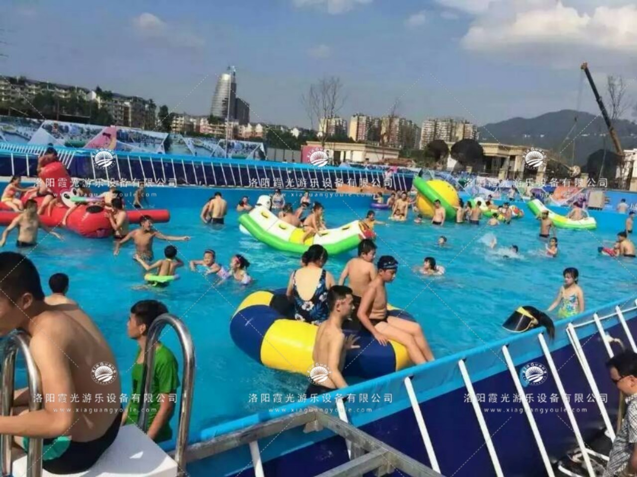 天祝支架泳池